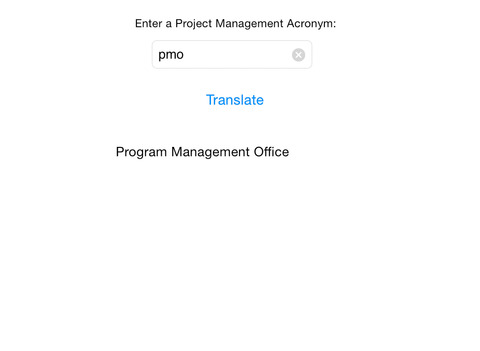 【免費商業App】PM Acronym - Companion to Steelray's Viewer for Microsoft Project.-APP點子