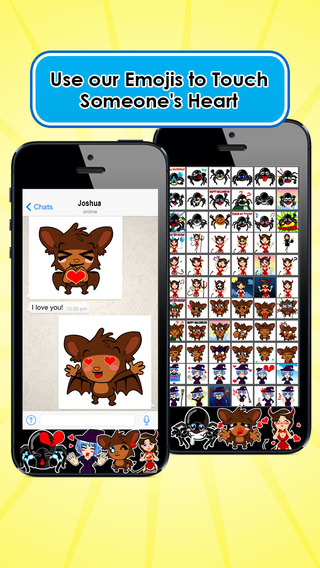 【免費社交App】Emoji Kingdom 16 Free Spider Halloween Emoticon Animated for iOS 8-APP點子