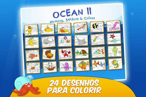 Ocean II - Matching and Colors - Games for Kids screenshot 2