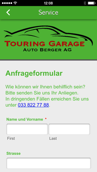 【免費生活App】Touring Garage Auto Berger AG-APP點子