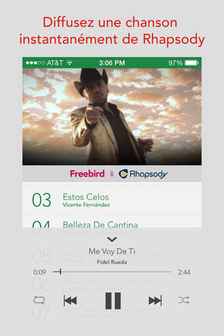 Freebird Mexico Music & Video Discovery screenshot 3