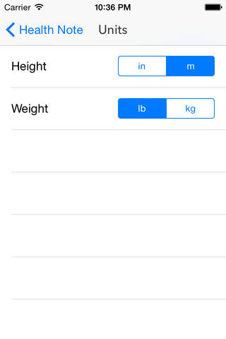 Health Note - quickly sync weight with Health app screenshot 4