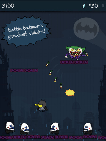 Doodle Jump DC Super Heroes screenshot