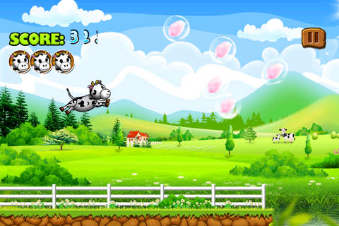 Baby Cow Run Free - Fun Animal Running Game ! screenshot 4