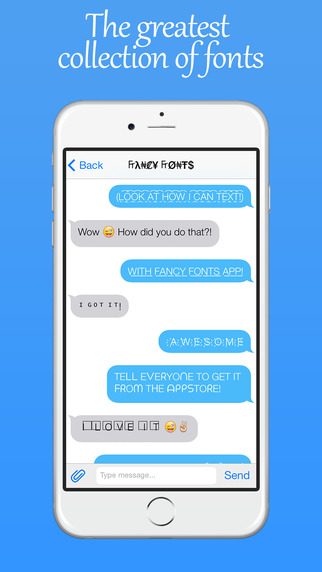 Fancy Fonts - Nice fonts for Whatsapp Text Messages Facebook Twitter Pinterest and Email