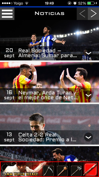 FutbolApp - Real Sociedad Edition