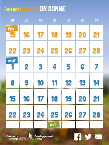 【免費教育App】Calendrier Carême de partage-APP點子