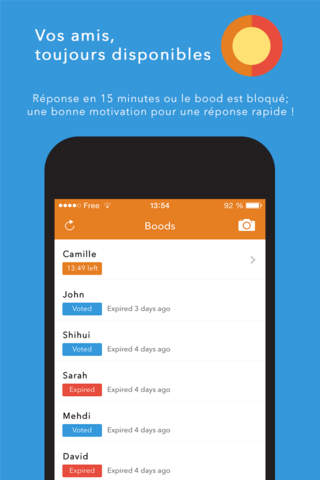 Bood - Vos amis, toujours disponibles screenshot 2