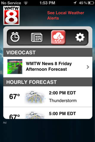 Alarm Clock WMTW 8 Portland screenshot 2
