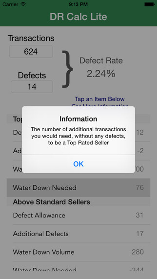 【免費商業App】Defect Rating Calculator Lite for ebay sellers-APP點子