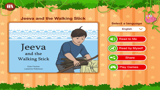 免費下載教育APP|Jeeva and the Walking Stick - Interactive Yoga Learning ebook through repetition and memorization app開箱文|APP開箱王