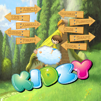 Kidzy - Interactive Pre-school and Kindergarten Learning 教育 App LOGO-APP開箱王
