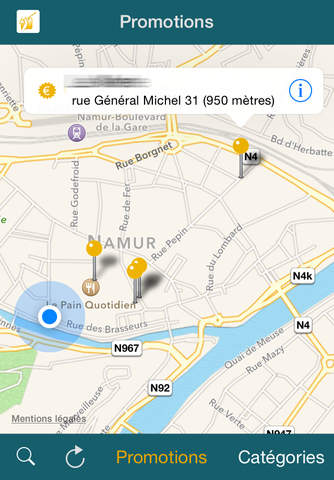 Namur Commerces screenshot 2