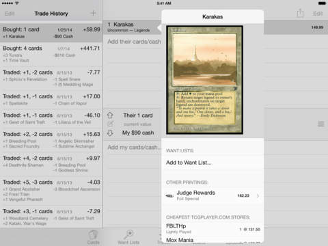 【免費工具App】MTG Trades 2-APP點子