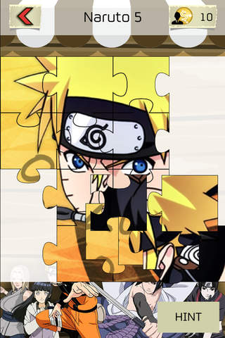 Jigsaw Manga & Anime Hd  - “ Japanese Puzzle Ninja Collection For Naruto Shippuden Edition “ screenshot 2