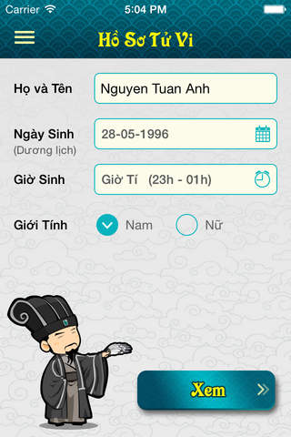 NhanTuong5Giay screenshot 3