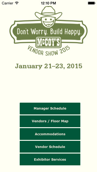 McCoy's Vendor Show