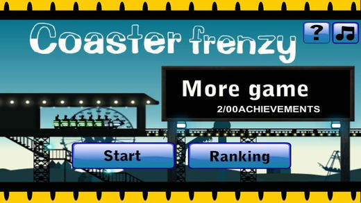 【免費遊戲App】Coaster Frenzy(Free)-APP點子