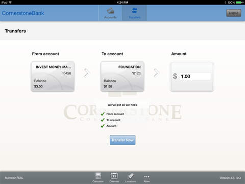 【免費財經App】Cornerstone Community Bank (FL) for iPad-APP點子