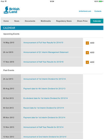 【免費財經App】British Land Investor Relations App-APP點子