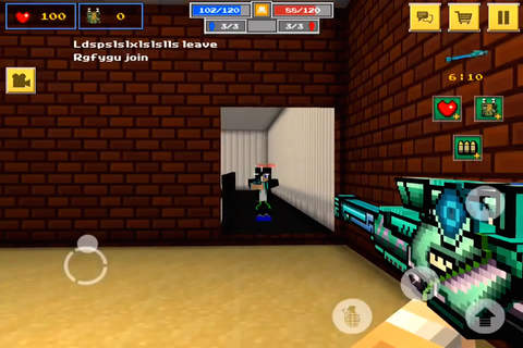 Block Fray - Multiplayer Survival Gun Shooter Mini Game screenshot 2