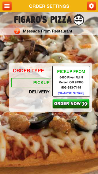 Figaro's Pizza Online Ordering