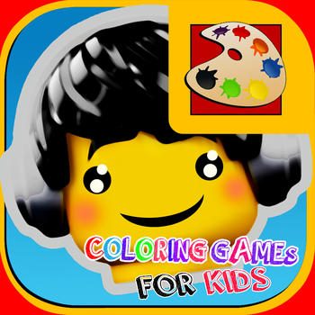 Kids Coloring Books For Lego Version LOGO-APP點子