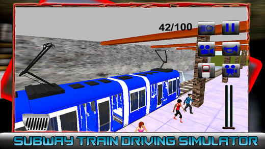 【免費遊戲App】Subway Simulator Train -  Realistic Rapid Transport with Rush Railway Tunnel-APP點子