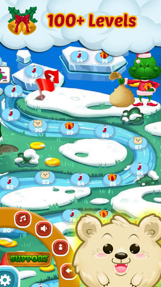 【免費遊戲App】Frizzy: Christmas Bubble Shoot-APP點子