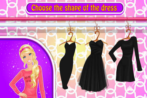 Princess My Little Black Dress——Fashion Beauty Color Salon/Girls Make Up screenshot 2