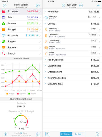 【免費財經App】HomeBudget with Sync-APP點子