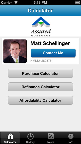 Mortgage Calculator by Matt Schellinger