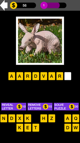 Big Animal Word Puzzle Quiz Maestro - Cute Fluffy Pet Zoo Farm Trivia