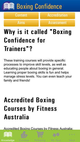 Boxing Confidence