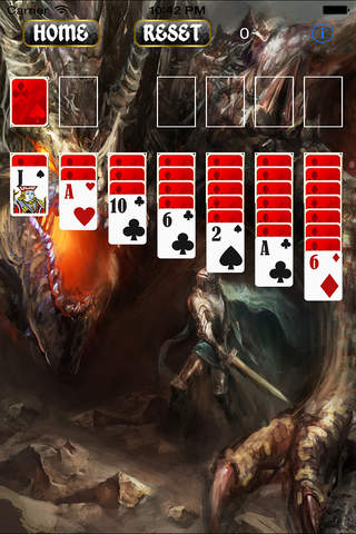 A Angry Dragon Solitaire screenshot 2