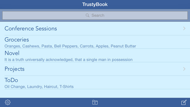 【免費生產應用App】TrustyBook – Upgradable-APP點子