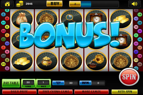 Slots Titan's Treasure Free Spins Casino from High Vegas Tournaments screenshot 4