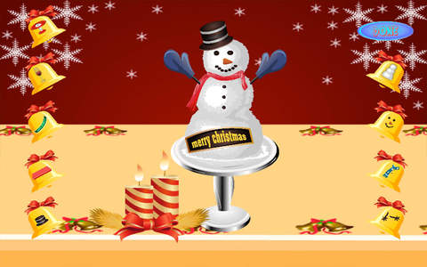 Christmas Cake Decoration Snowman screenshot 4