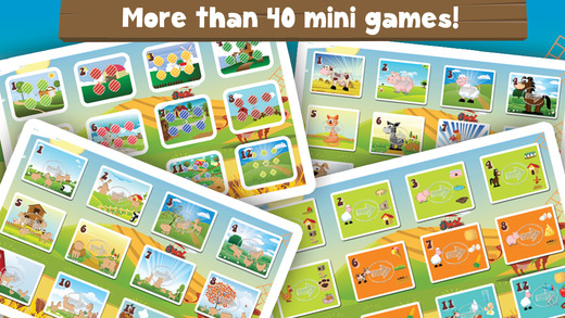 【免費遊戲App】Milo's Mini Games for Tots, Toddlers and Kids of age 3-6 - Barn and Farm Animals Cartoon-APP點子