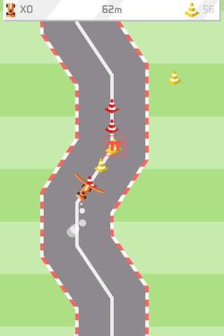 Brakeless Racer dashing in wild field of grass and bush screenshot 3