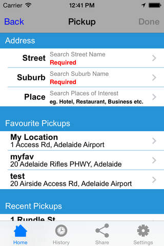 Adelaide Access Taxis screenshot 2