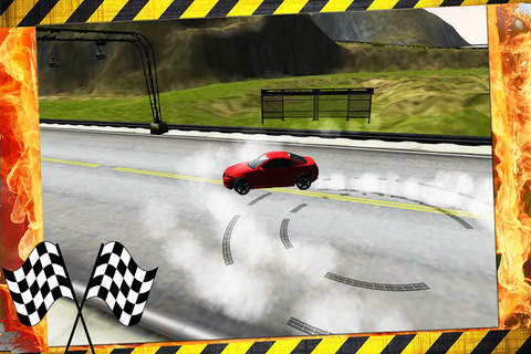 Furious Rivals Racing-Xtreme Motorsport Street Racing Simulator Game-With Turbo Speed using Nitro Blitz while Airborne in Fast Cars and Drifting on Asphalt Roads screenshot 2