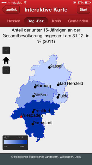Hessen - Statistiken