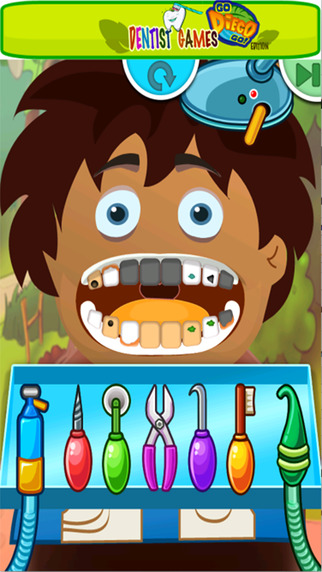 Kids Dentist Games For Go Diego Edition