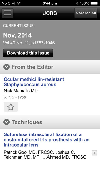 【免費醫療App】Journal of Cataract & Refractive Surgery-APP點子