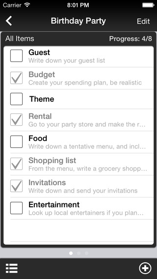 【免費生產應用App】Check List++ Pro (The world most intuitive and fastest checklist)-APP點子