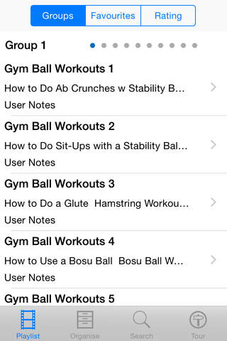 Gym Ball Workouts screenshot 2