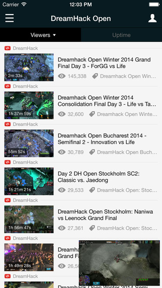 【免費娛樂App】DreamHack TV-APP點子