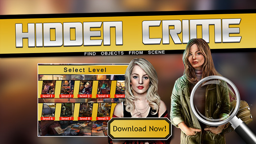 Hidden Crime - Find Objects from Scene