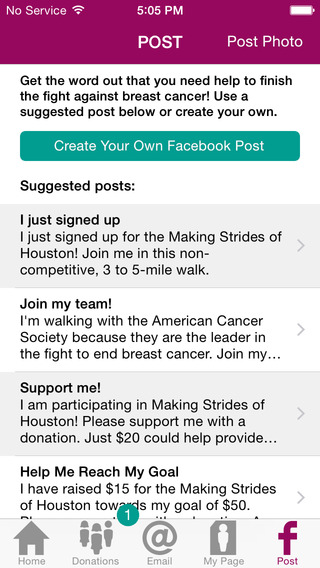 【免費生活App】Making Strides Against Breast Cancer-APP點子